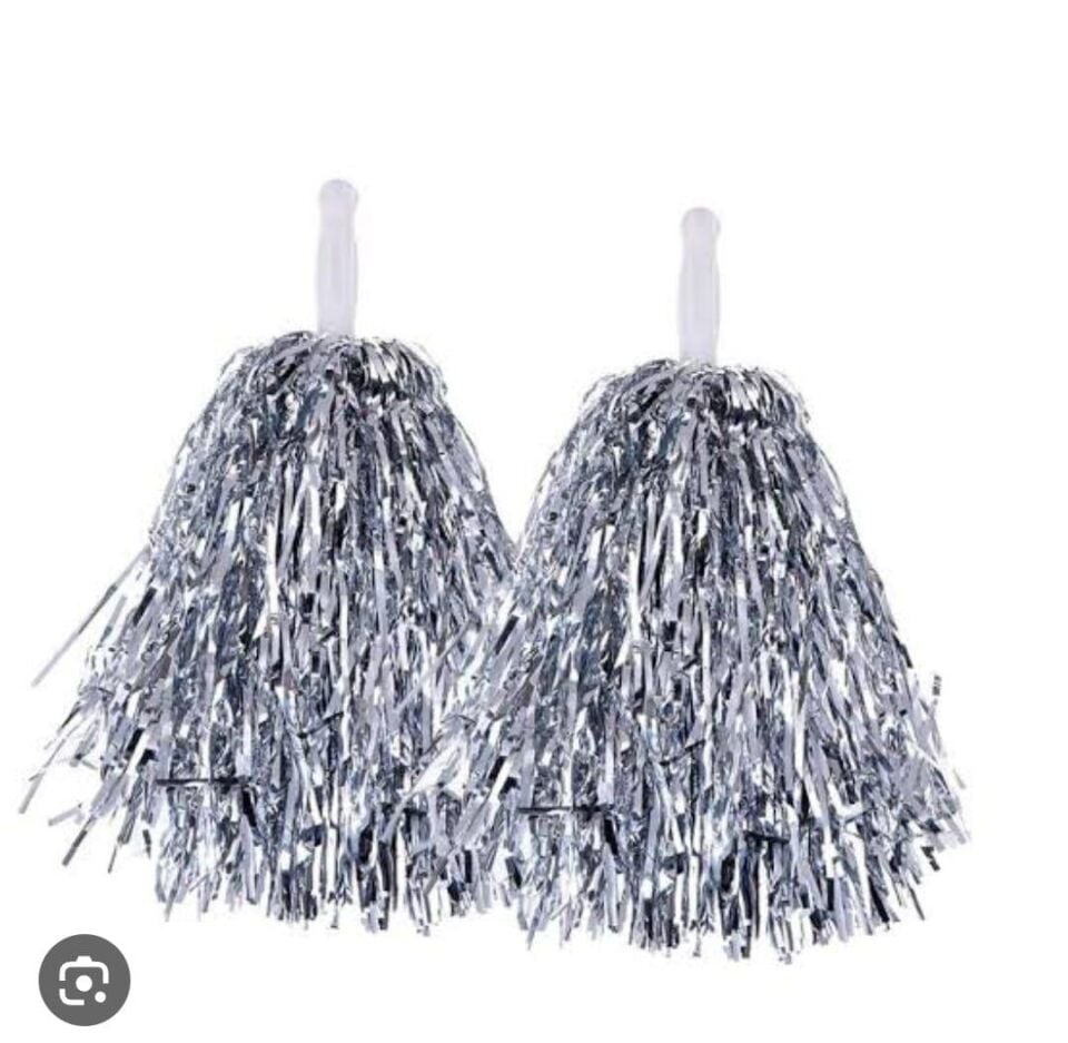 PONPON  METALİK  GÜMÜŞ 2 Lİ