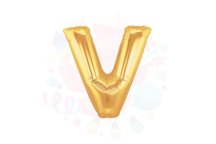 BALON FOLYO 14'' HARF ALTIN V