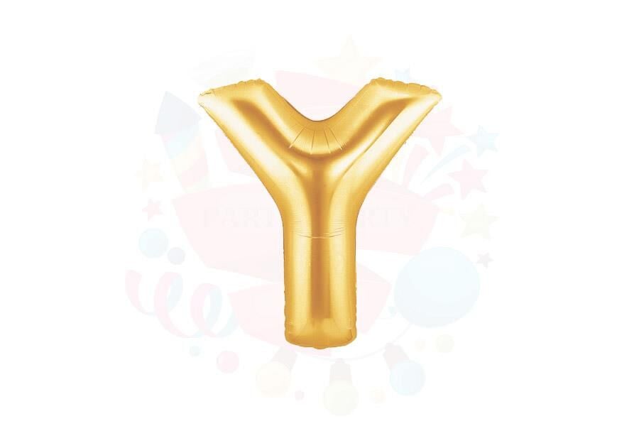 BALON FOLYO 14'' HARF ALTIN Y