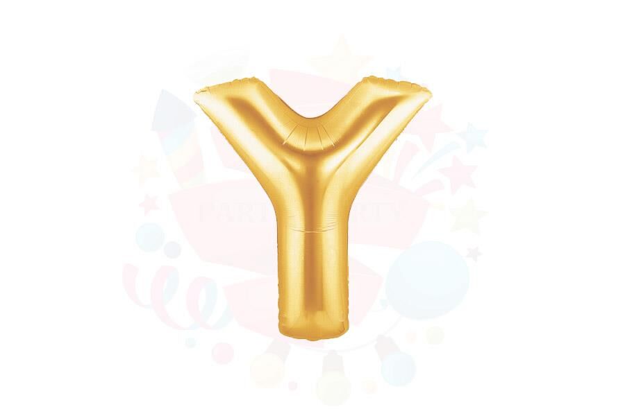 BALON FOLYO 14'' HARF ALTIN Y