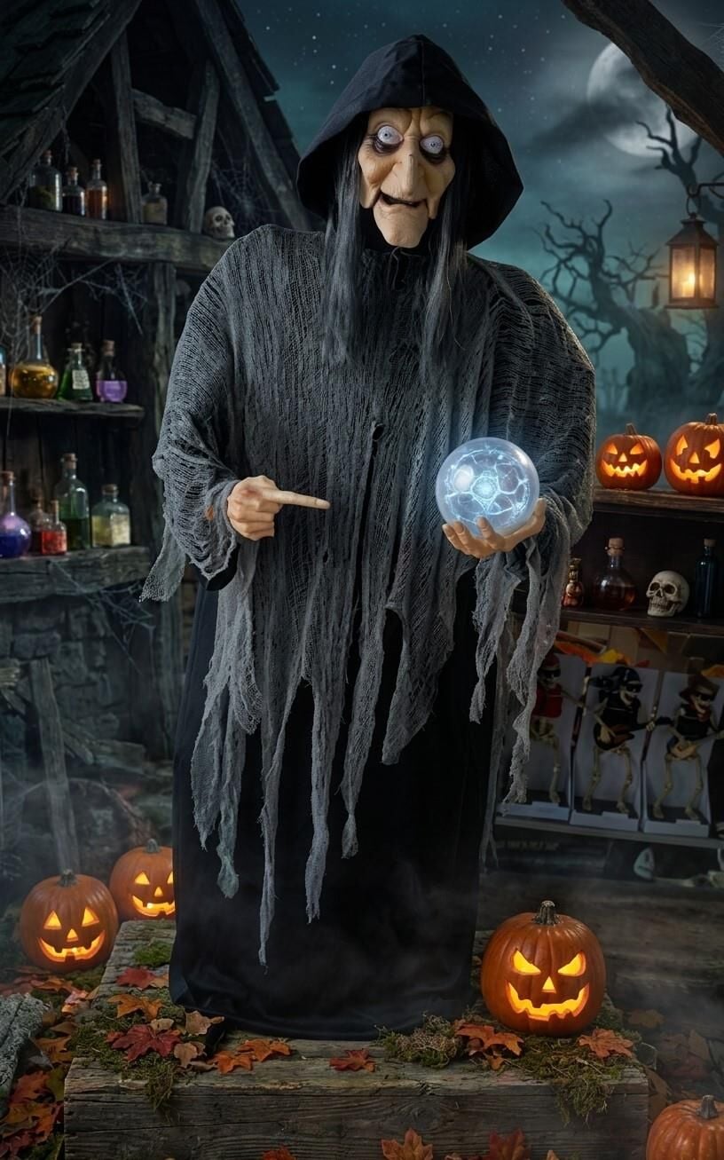 HALLOWEEN CADI BÜYÜCÜ 180 CM