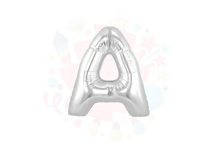 BALON FOLYO 14'' HARF GÜMÜŞ A