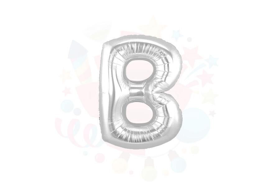 BALON FOLYO 14'' HARF GÜMÜŞ B