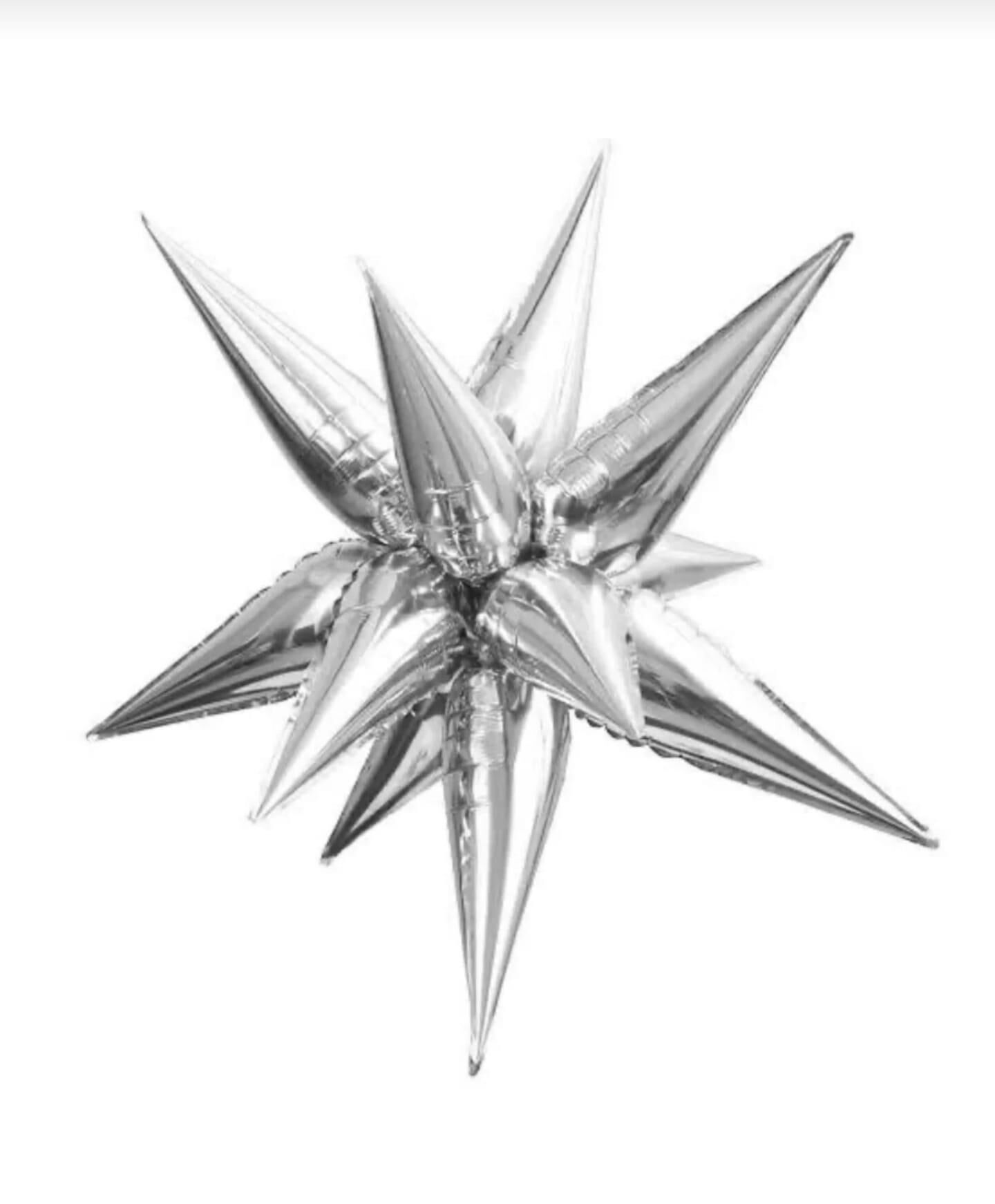 FOLYO BALON KUTUP YILDIZI  26'' GÜMÜŞ