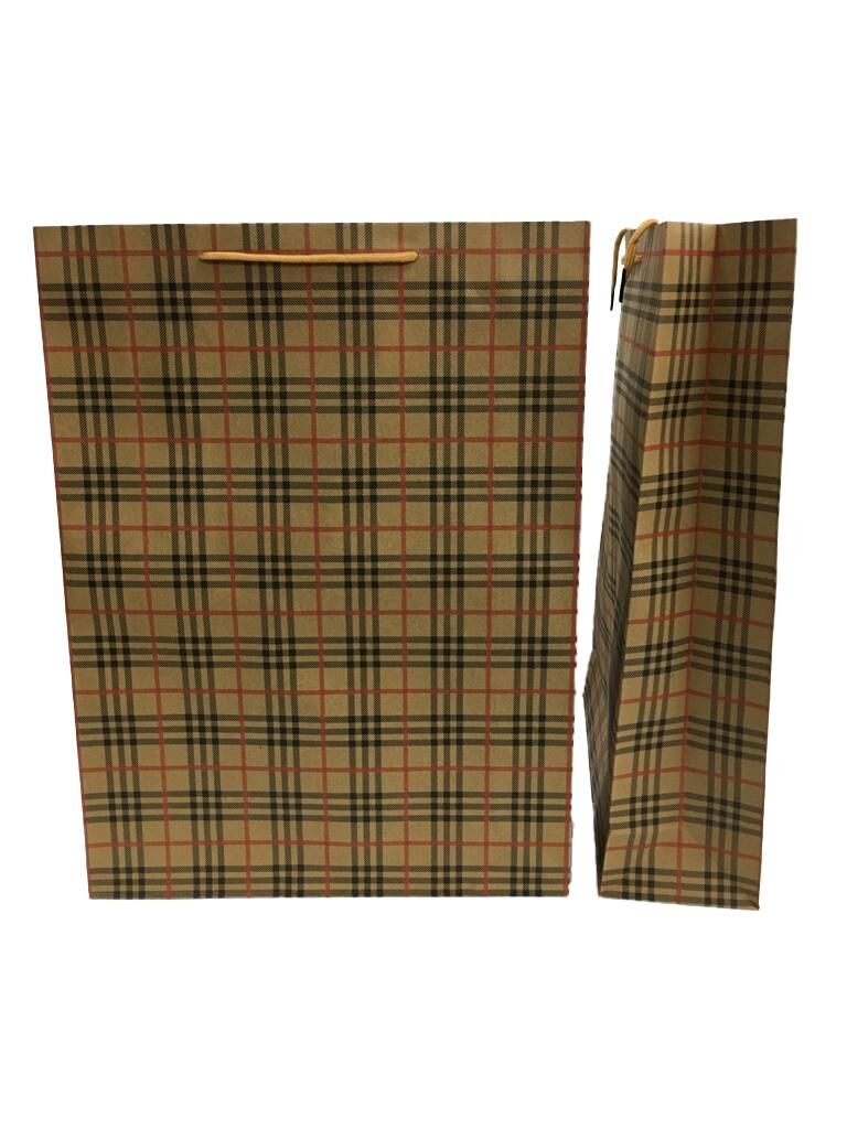 ÇANTA KRAFT İTHAL 31*42 EKOSE DESEN 12 Lİ