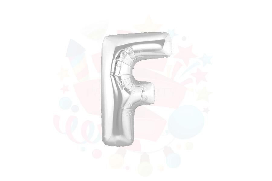 BALON FOLYO 14'' HARF GÜMÜŞ F