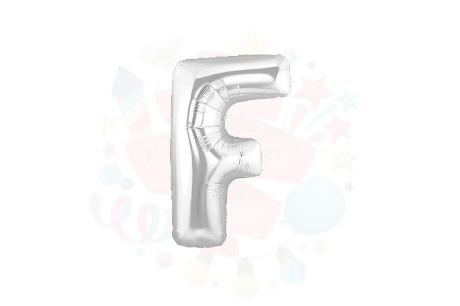 BALON FOLYO 14'' HARF GÜMÜŞ F