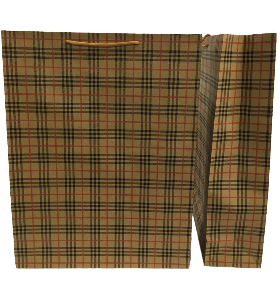 ÇANTA KRAFT İTHAL 38*50 EKOSE DESEN 12 Lİ