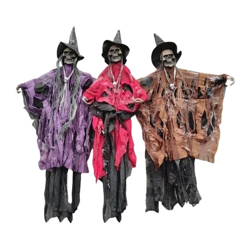 HALLOWEN ŞAPKALI KORSAN İSKELET HAREKETLİ