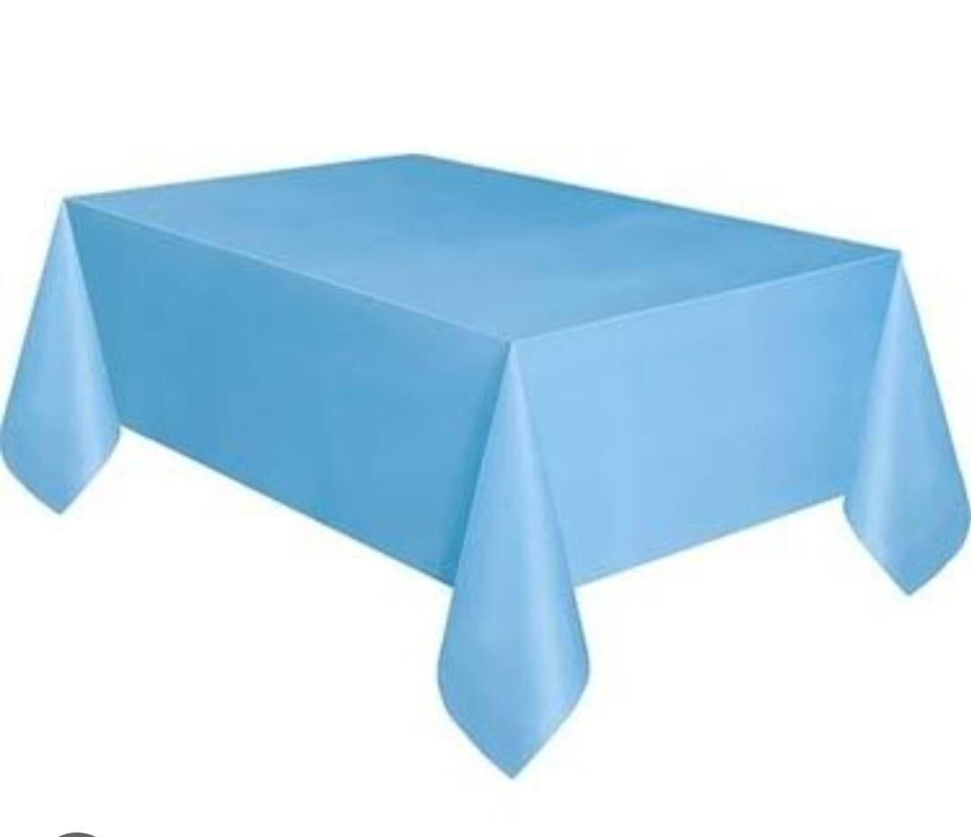 MASA ÖRTÜSÜ RENKLİ 137*274 NEDİ MAVİ