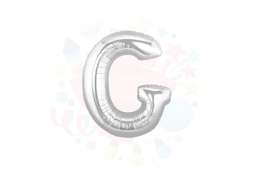 BALON FOLYO 14'' HARF GÜMÜŞ G