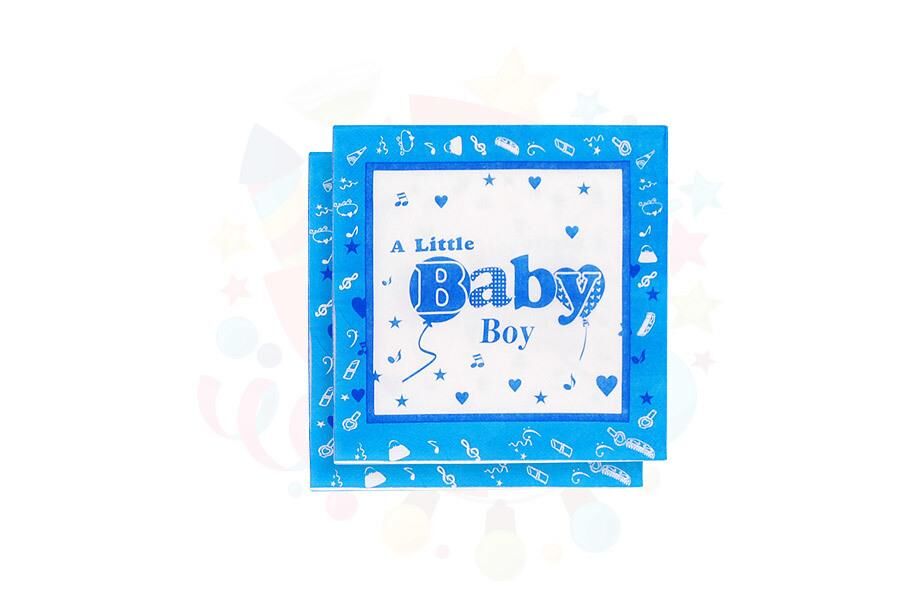 PEÇETE TEMALI BABY MAVİ 20 Lİ