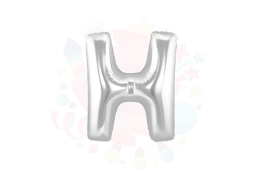 BALON FOLYO 14'' HARF GÜMÜŞ H