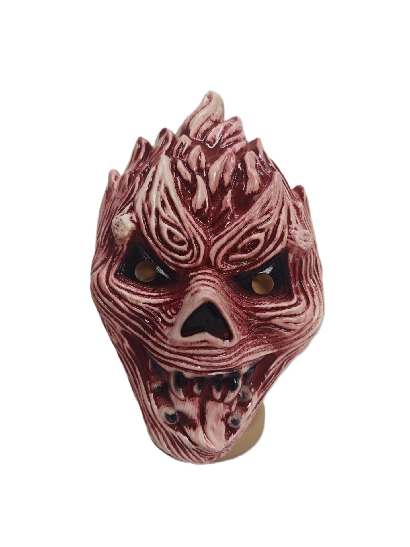 HALLOWEEN PLASTİK MASKE KORKUNÇ ALEV CANAVARI