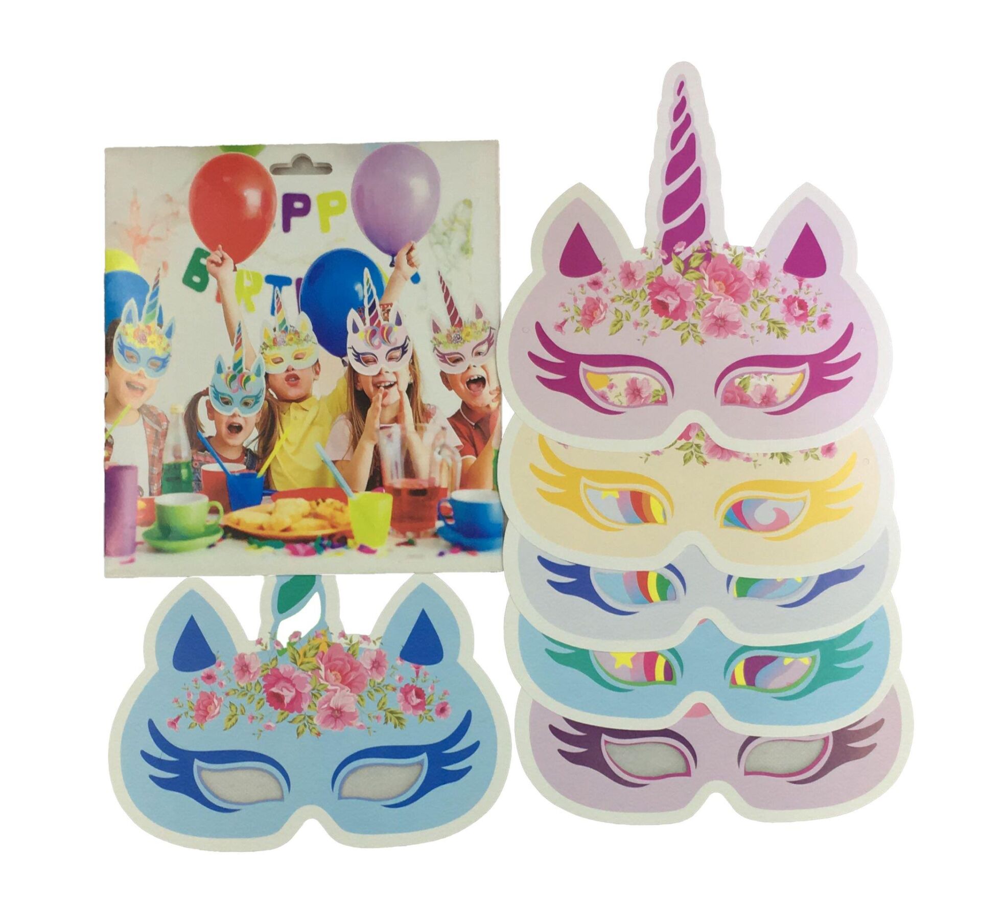 MASKE UNİCORN 6 LI