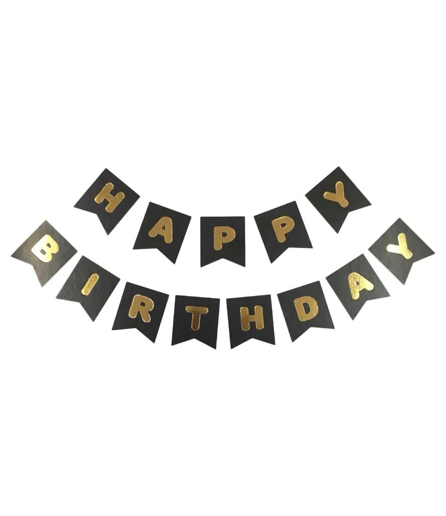 OYNAR YAZI KIRLANGIÇ HAPPY BIRTHDAY SİYAH