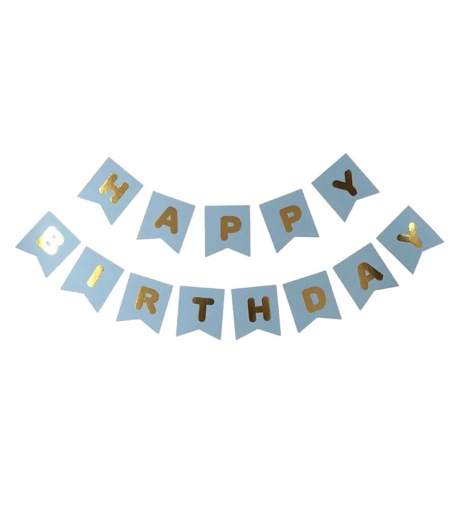 OYNAR YAZI KIRLANGIÇ HAPPY BIRTHDAY MAVİ