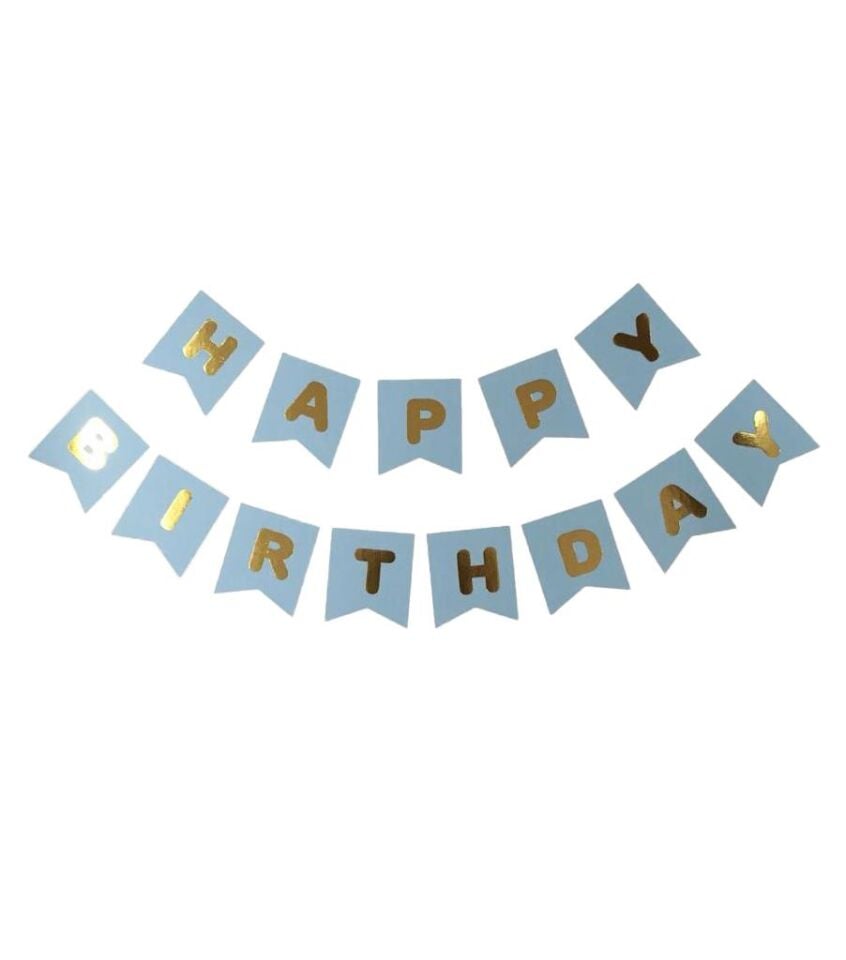 OYNAR YAZI KIRLANGIÇ HAPPY BIRTHDAY MAVİ