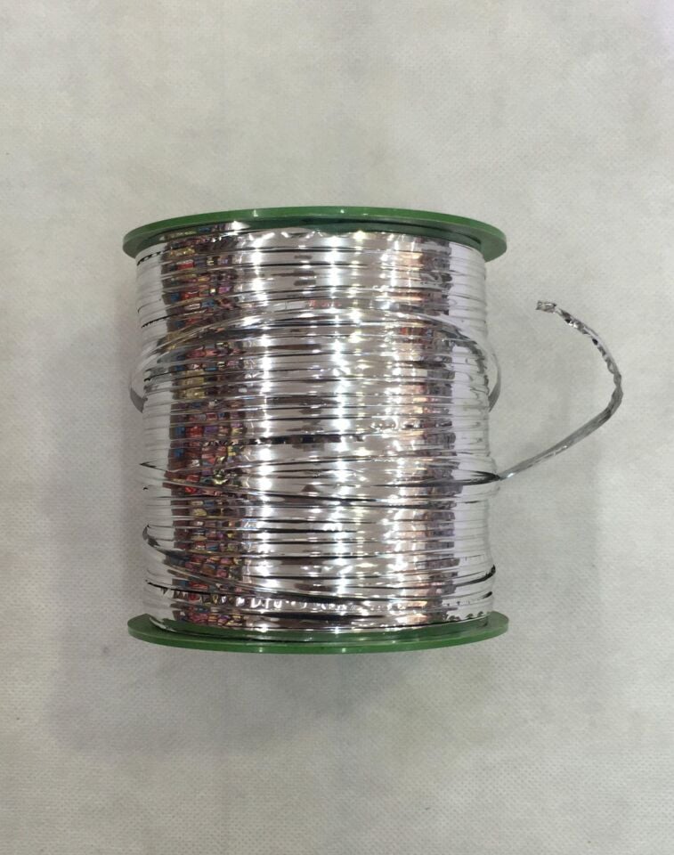 TEL KOPÇA MAKARA METAL GÜMÜŞ 4M 400Y