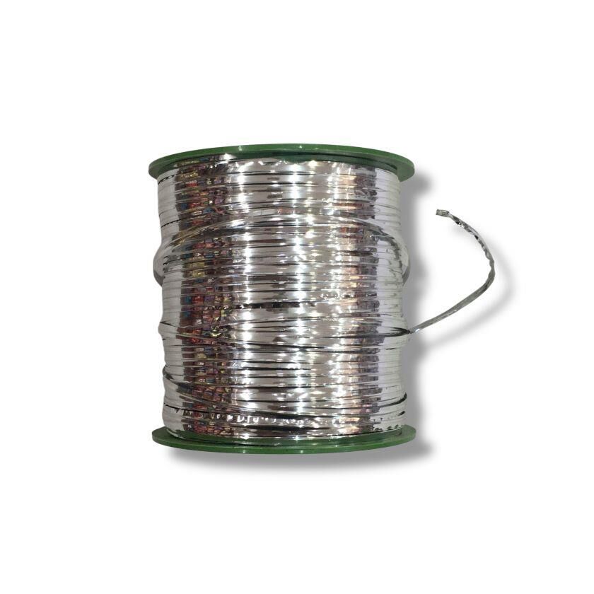 TEL KOPÇA MAKARA METAL GÜMÜŞ 4M 400Y