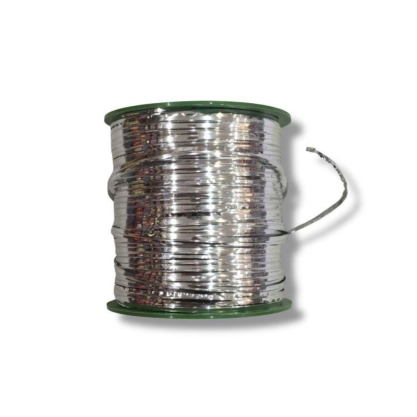TEL KOPÇA MAKARA METAL GÜMÜŞ 4M 400Y