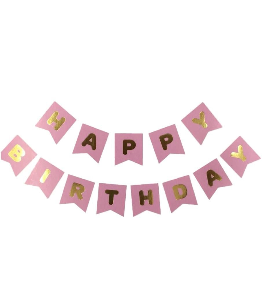 OYNAR YAZI KIRLANGIÇ HAPPY BIRTHDAY PEMBE