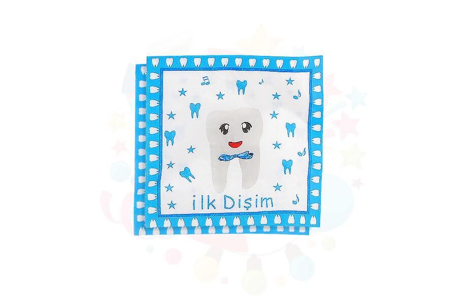 PEÇETE TEMALI İLK DİŞ MAVİ