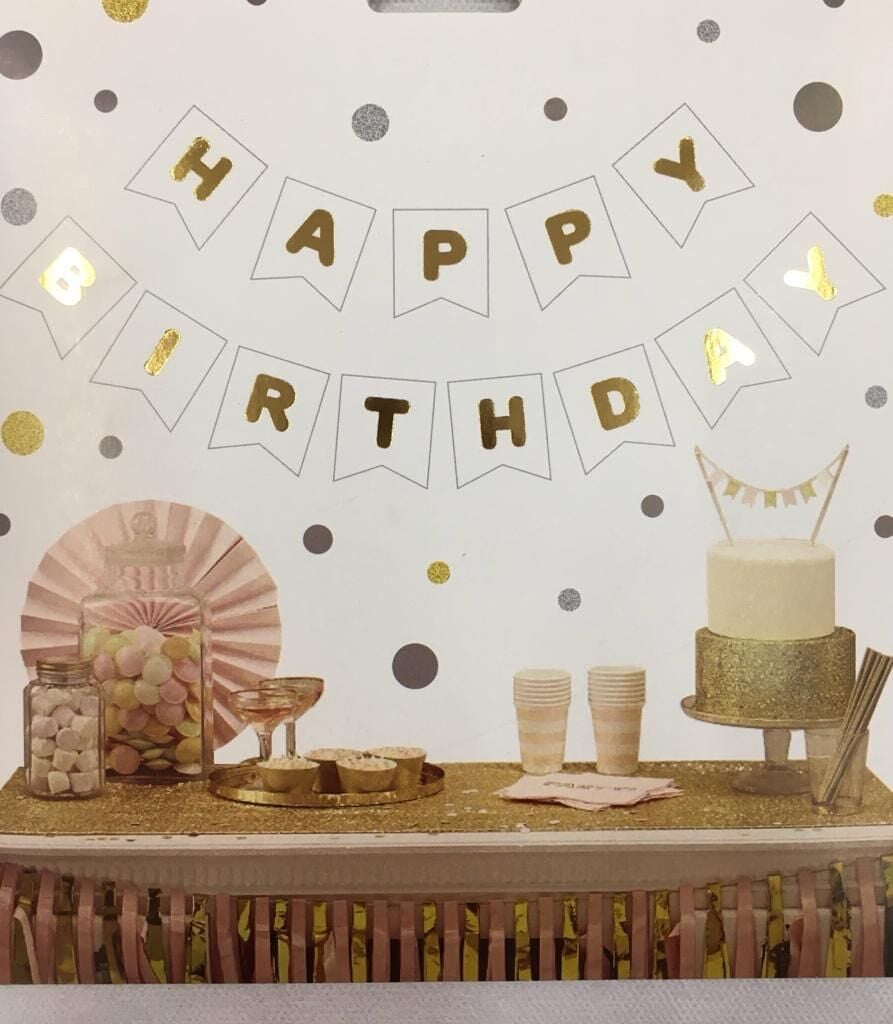 OYNAR YAZI KIRLANGIÇ HAPPY BIRTHDAY BEYAZ