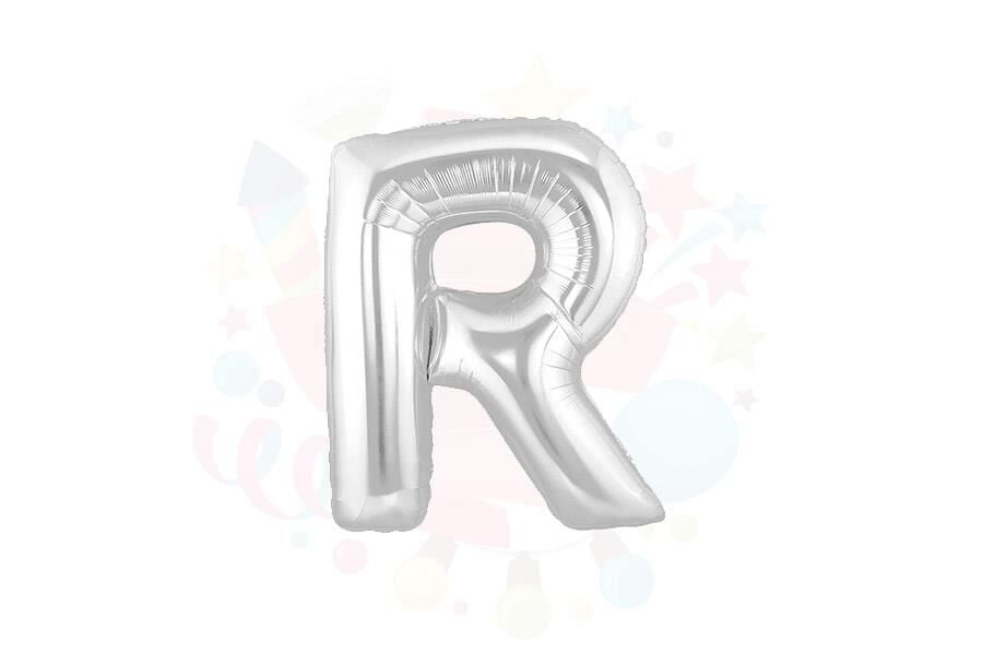 BALON FOLYO 14'' HARF GÜMÜŞ R