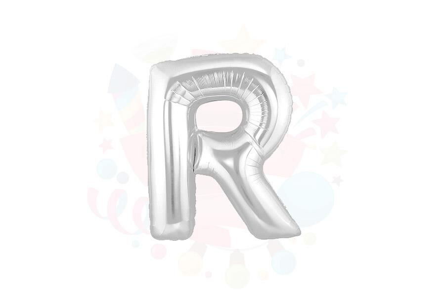 BALON FOLYO 14'' HARF GÜMÜŞ R