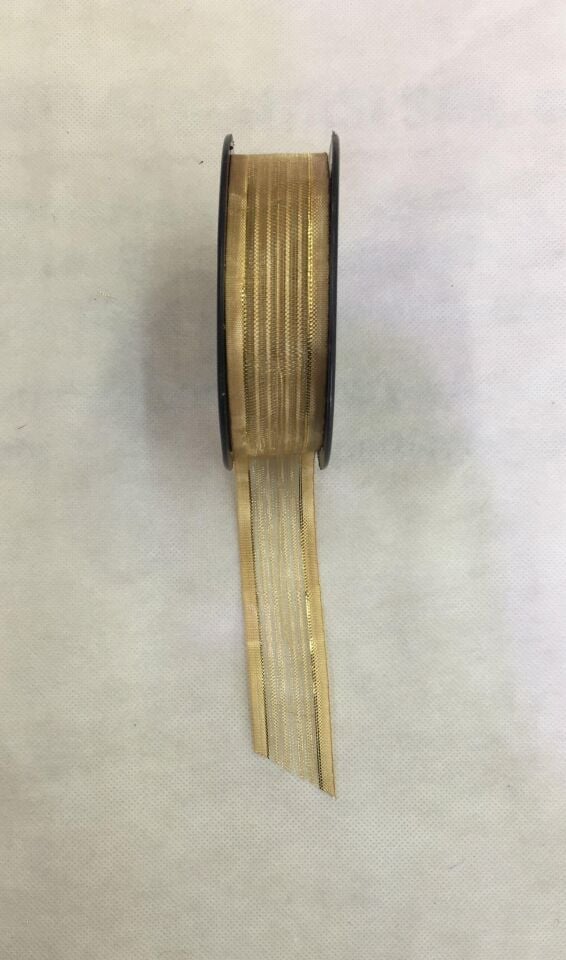 GÜLBANT 2,50cm.20mt.ALTIN