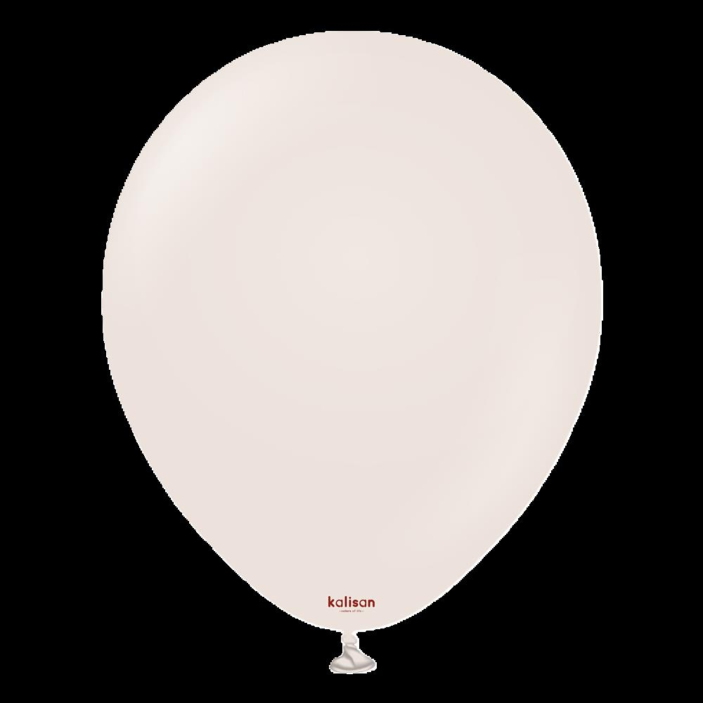BALON 18'' RETRO WHITE 25 Lİ  KALİSAN