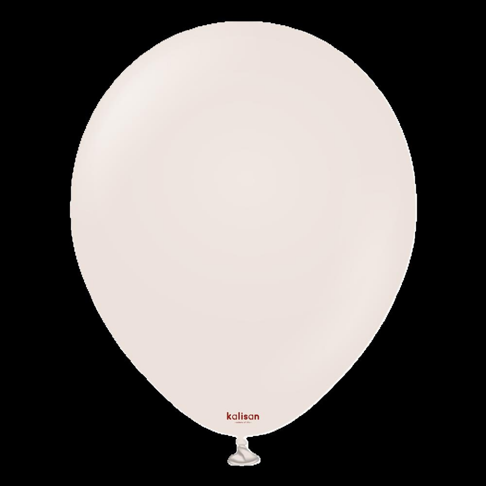 BALON 18'' RETRO WHITE 25 Lİ  KALİSAN