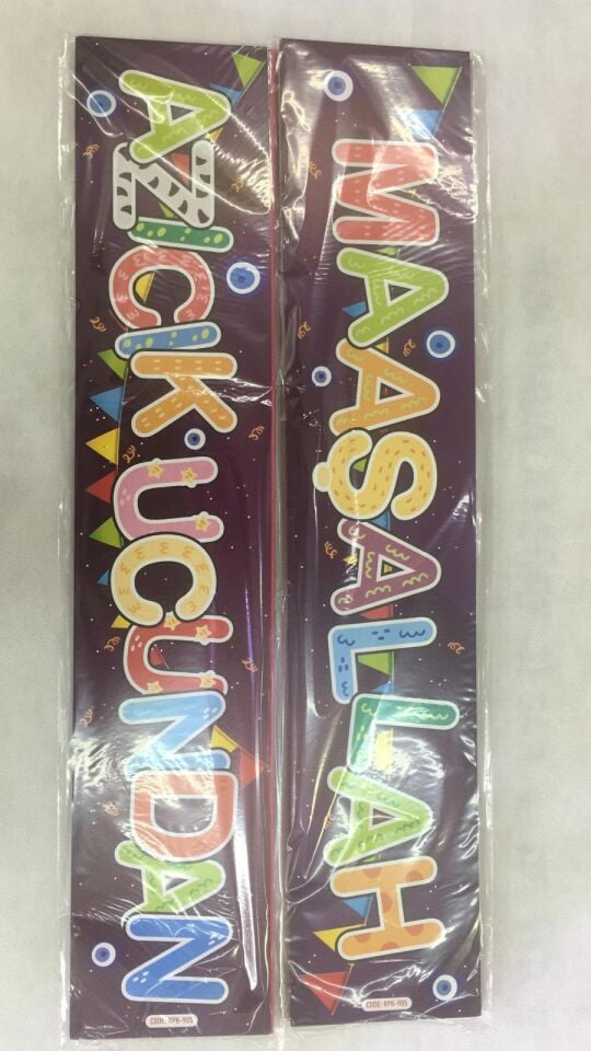 PLAKALIK MAŞALLAH-AZICIK UCUNDAN  20 Lİ