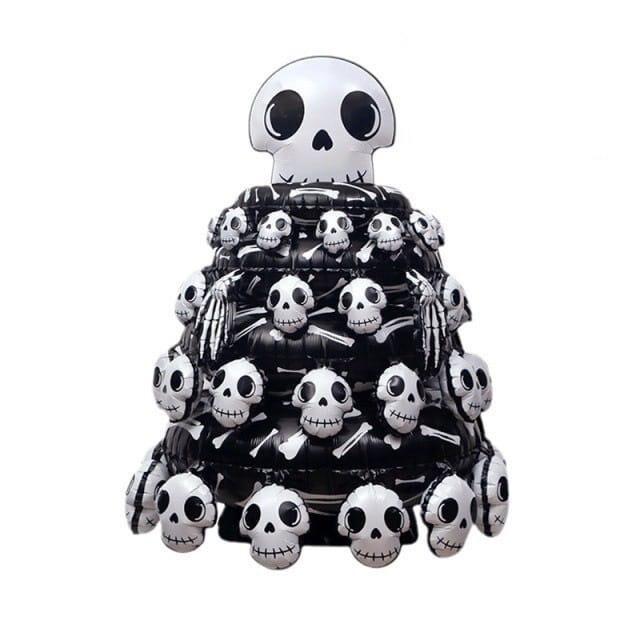 HALLOWEEN FOLYO BALON KURUKAFA MEZARLIĞI 110*80*80