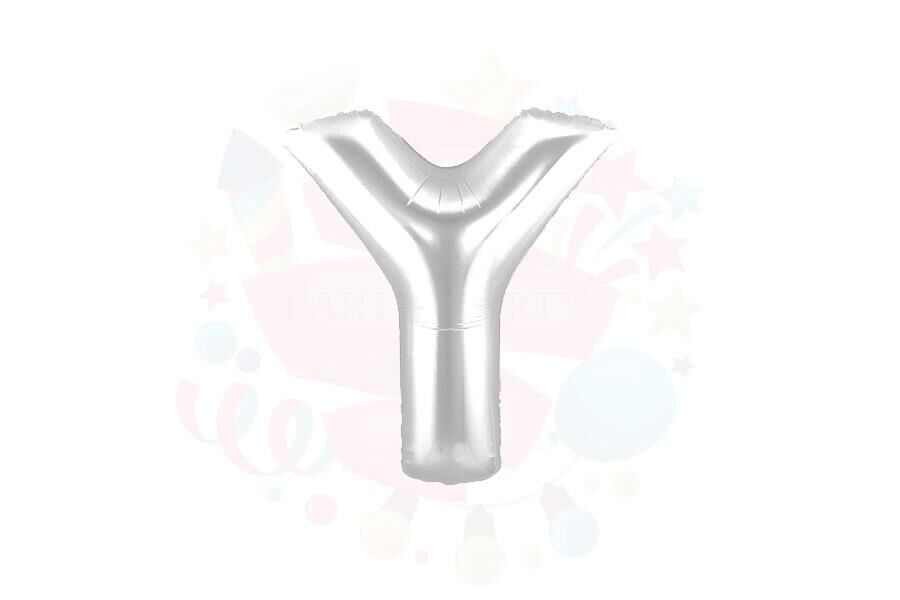 BALON FOLYO 14'' HARF GÜMÜŞ Y