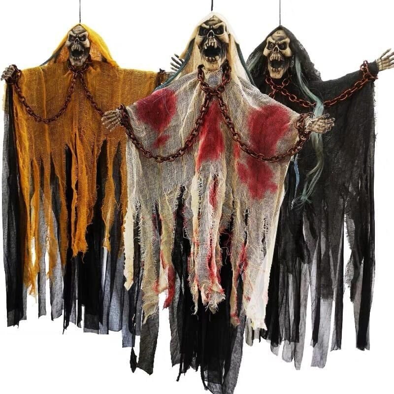 HALLOWEEN ZOMBİ İSKELET HAREKETLİ