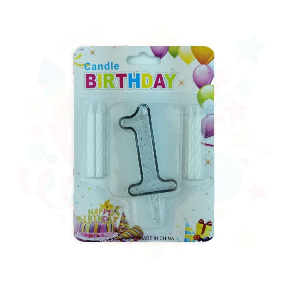 MUM RAKAM SİMLİ ŞEFFAF GÜMÜŞ 1