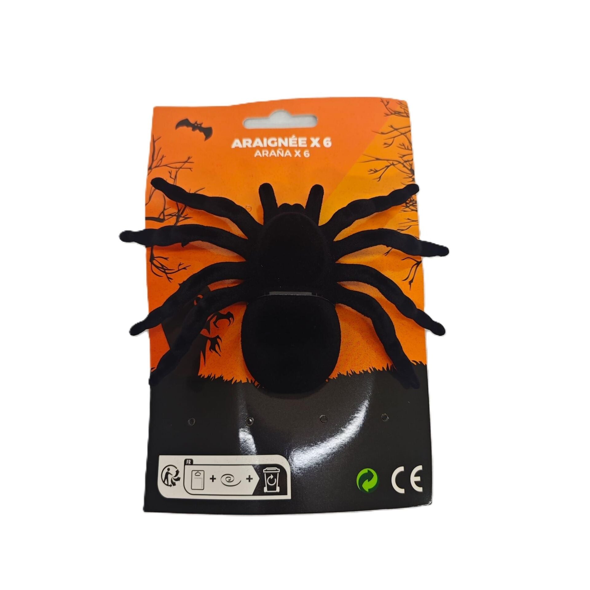 HALLOWEEN ÖRÜMCEK SİYAH 15 CM