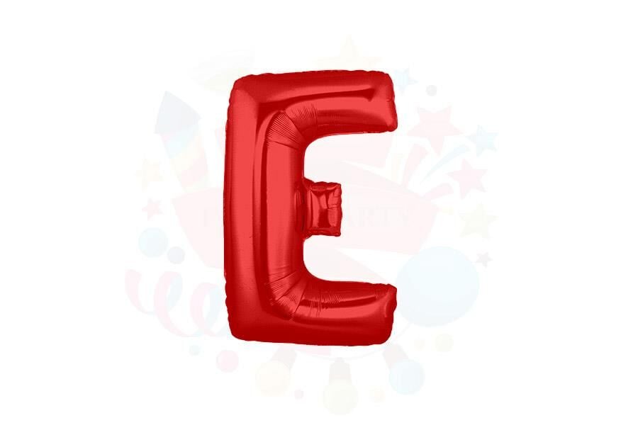 BALON FOLYO 14'' HARF KIRMIZI E