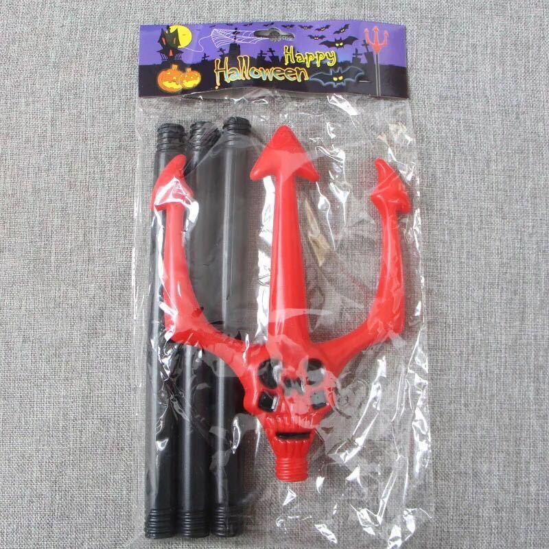 HALLOWEEN ŞEYTAN ÇATALI FİGÜRLÜ 105 CM  TEKLİ