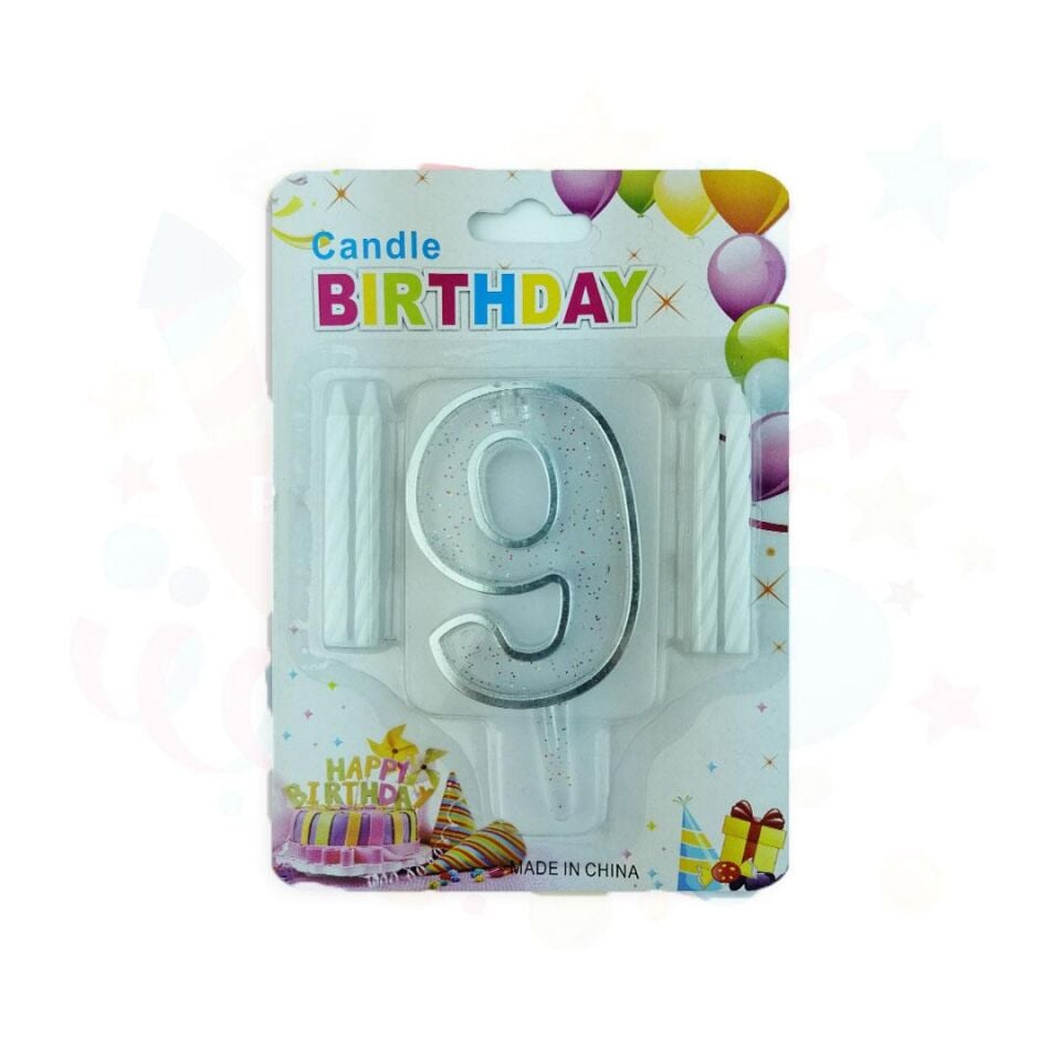MUM RAKAM SİMLİ ŞEFFAF GÜMÜŞ 9