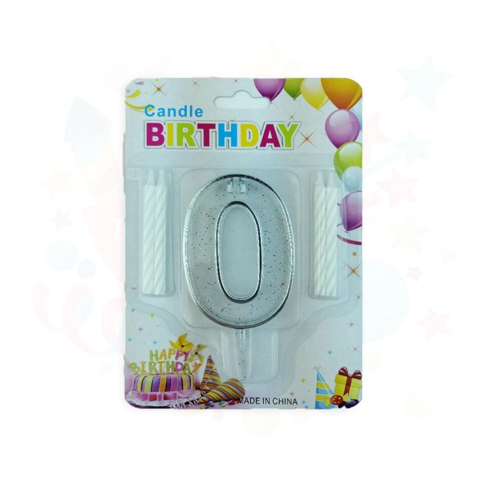 MUM RAKAM SİMLİ ŞEFFAF GÜMÜŞ 0