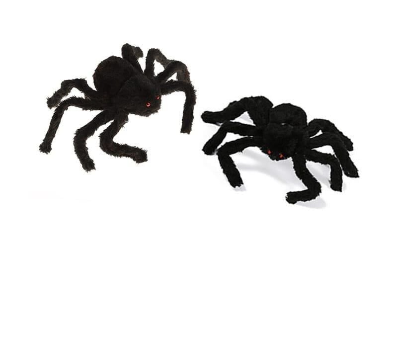 HALLOWEEN ÖRÜMCEK DEKOR SİYAH 30 CM