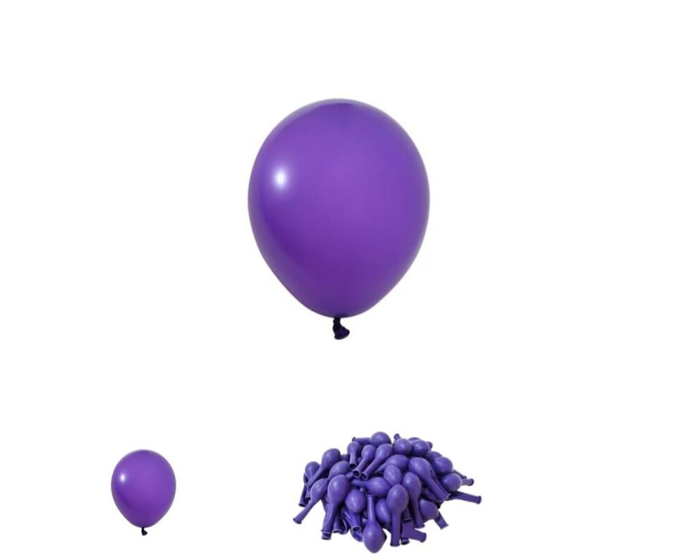 BALON 10'' VIOLET PASTEL 100'LÜ