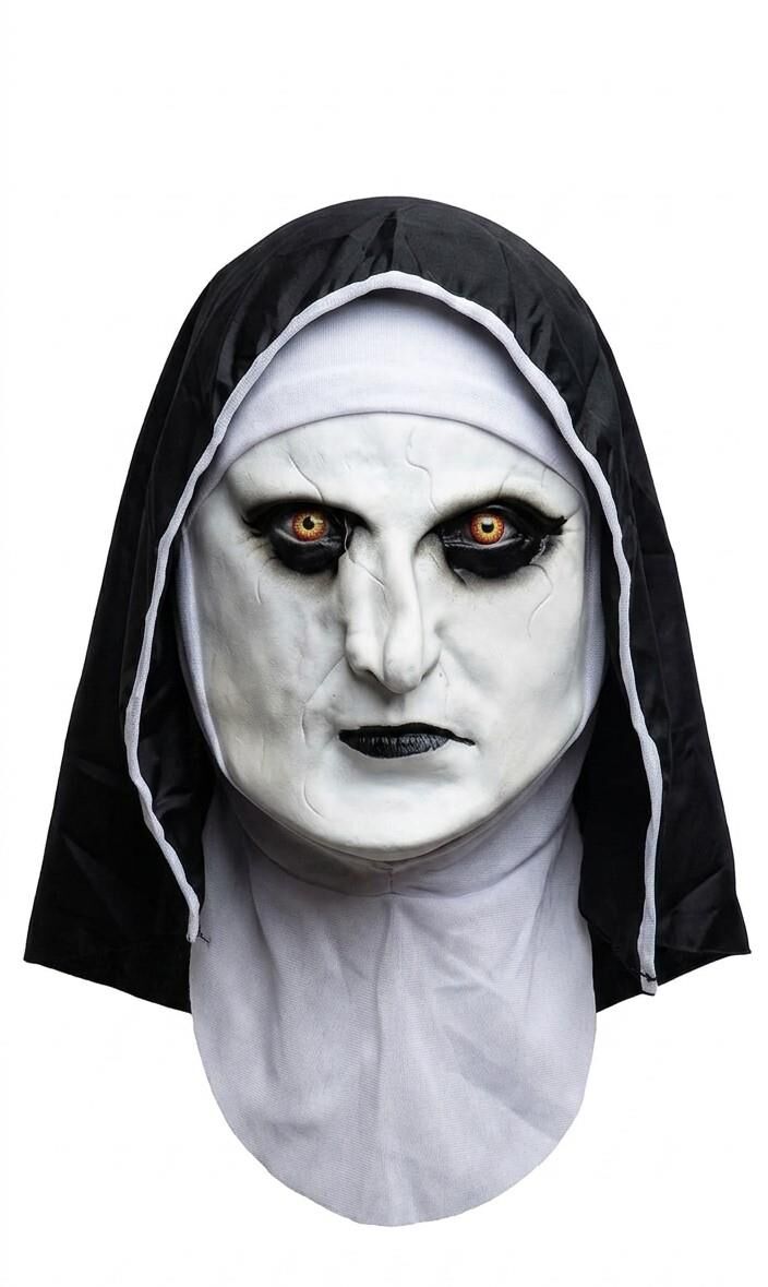 HALLOWEEN SİLİKON MASKE İBLİS RAHİBE