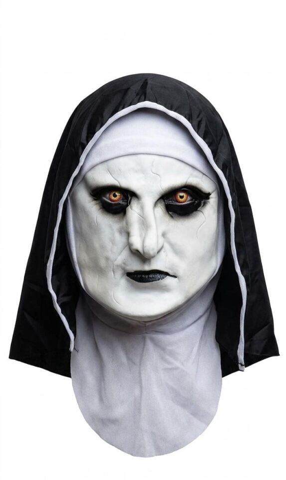 HALLOWEEN SİLİKON MASKE İBLİS RAHİBE