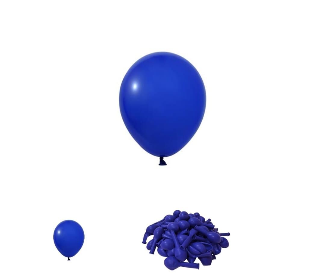 BALON 10'' LACİVERT PASTEL 100'LÜ