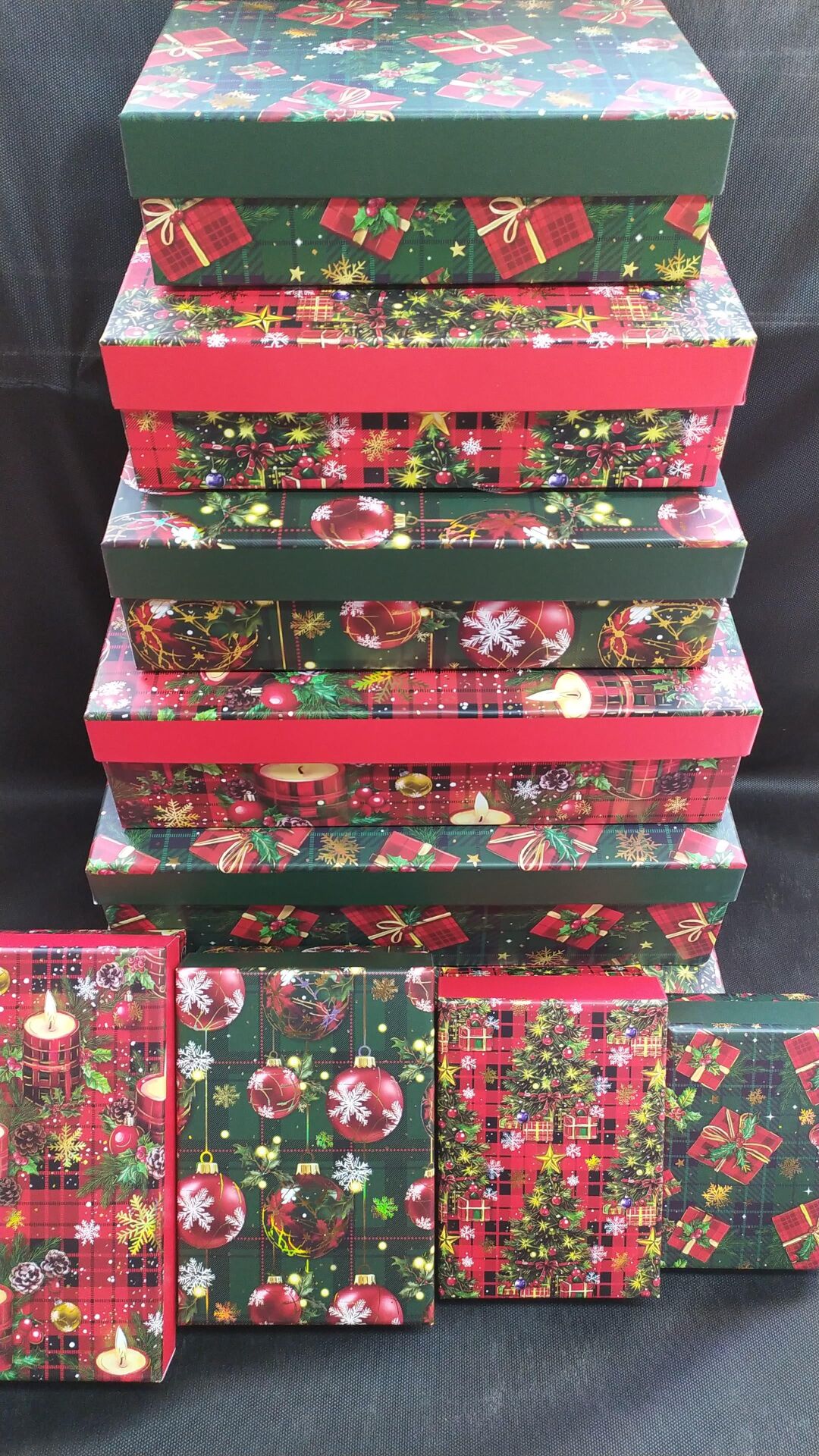 KUTU DİKDÖRTGEN 10 LU ÇAM AĞAÇLI