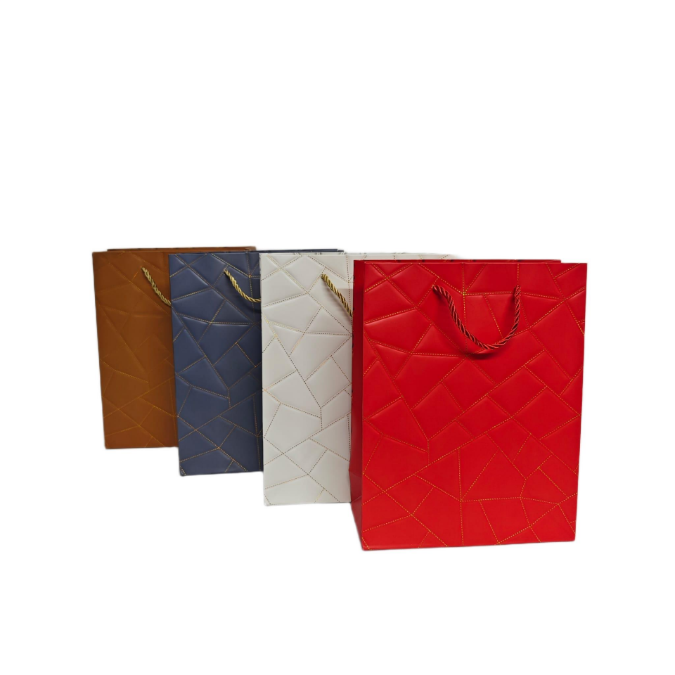 ÇANTA İP SAPLI İTHAL KENDİNDEN DESEN 18*23*8 12 Lİ